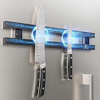 5 Inch Heavy-Duty Magnetic Knife Holder for Refriger...