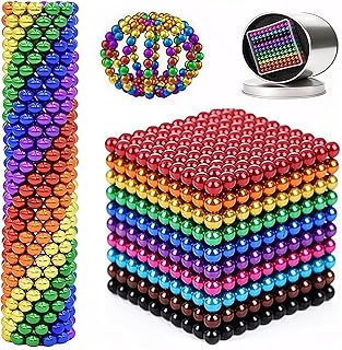 5MM 231PCS！Upgraded 𝙈𝙖𝙜𝙣𝙚𝙩𝙞𝙘 Balls Building Desk Toys for Stress Re