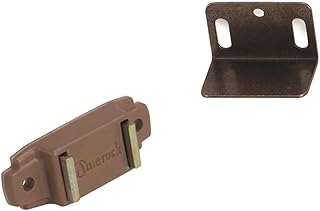 Amerock  Magnetic Cabinet Catch  Tan  1-1516 inch (4...