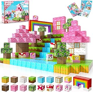 Annexfun Magnetic Blocks - 100PCS Building Blocks Un...