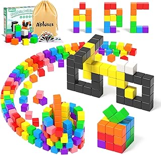 Apluses 54 PCS Magnetic Blocks, Magnetic Building Bl...