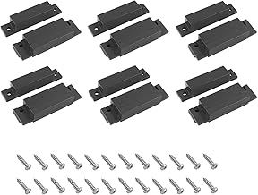 Biaungdo 6 Pcs Brown Wired Magnetic Door Window Cont...