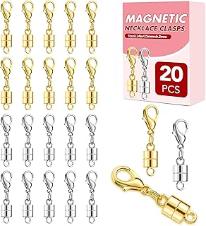 Buelkmag Magnetic Necklace Clasps and Closures 20 PC...