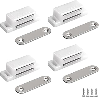 Cabinet Magnetic Catch - 4 Pack Cabinet Door Magneti...