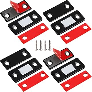 Cabinet Magnetic Catch Jiayi 4 Pack Ultra Thin Cabin...