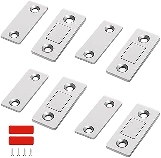 Cabinet Magnetic Catch,Ultra Thin 4 Pack Cabinet Doo...