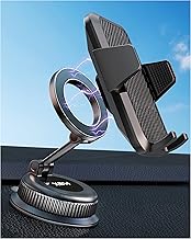 Car Phone Mount with Magnetic Clip for Magsafe & And...
