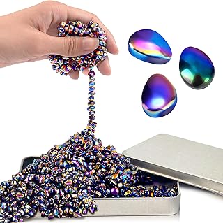 Chilvil Fidget Toys for Teen Boys Adult, 500pc Metal Cool Gadgets Gift Quie