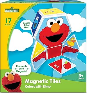 CreateOn “Sesame Street” Toys, Magnetic Kids’ Buildi...