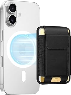 FINPAC MagSafe Wallet, Magnetic Card Wallet Holder f...