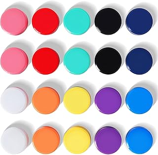 Fridge Magnets, 20 Pack 10 Colors Small Strong Heavy...