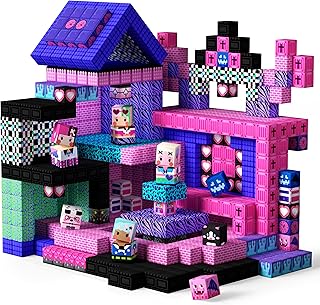 GobiDex 100PCS Magnetic Blocks for Girls, Build MagW...