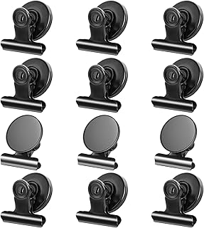 Grtard 12 Pack Magnetic Clips, Fridge Magnets Refrig...