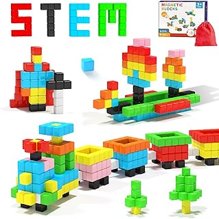 Hiwawind 40pcs Magnetic Blocks -Ideal Gifts for 3 4 ...