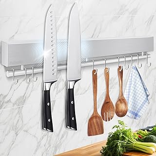 Inch Magnetic Knife Holder for Wall - Stainless Stee...