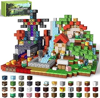 Intoypad 150PCS Magnetic Blocks for Kids, 0.8in Magn...