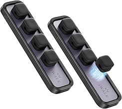 iWALK Magnetic Cable Holder,Reusable Adhesive Deskto...