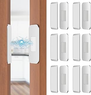 Jiayi 6 Pack Ultra Thin No Drill Magnetic Cabinet Do...
