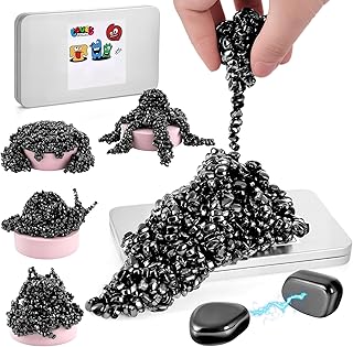 LovesTown 550PCS Fidget Toys Adult, Ferrite Putty Magnetic Rocks for Office