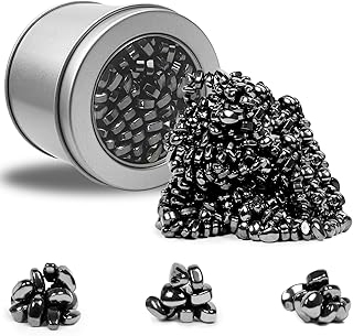 Luckyrao Ferrite Putty Black Over 500 Weak Magnetic Ferrite Stones, Satisfying M