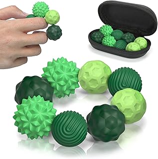 Magnetic Balls Fidget Toys Adults, 8pcs Stress Relief Magnet Sensory Ball with S