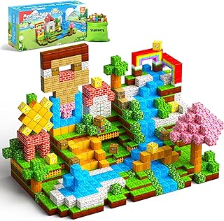 Magnetic Blocks - 100 PCS Magnetic Building Blocks, ...