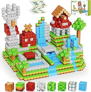 Magnetic Blocks 103PCS 1 inch Magnetic Building Bloc...