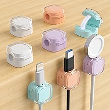 Magnetic Cable Clips, Adjustable Cord Holder Managem...