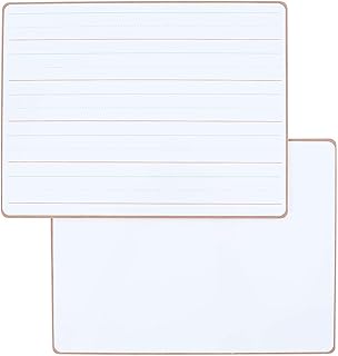 Magnetic Dry Erase White Boards Lined - Lapboard for...