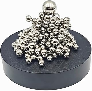 Magnetic Fidget Toys with 1 Magnetic Base and 195 Non-Magnetic Balls，Stress Reli
