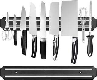 Magnetic Knife Strips(15 Inch X Set Of 2) Magnetic K...