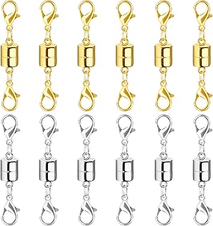 Magnetic Necklace Clasp and Closures with Double Lob...