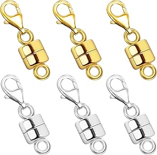 Magnetic Necklace Clasp with Lobster Clasp 18K Gold ...
