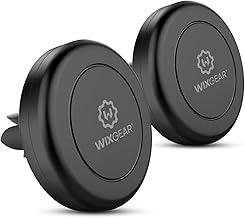 Magnetic Phone Holder for Car, WixGear [2 Pack] Univ...