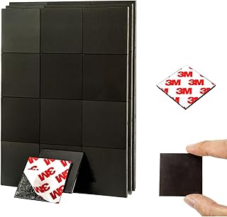 Magnetic Squares with Adhesive Backing(36PCS Each 1....