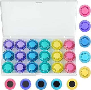 MaxGear Whiteboard Magnets, 36 Pack Round Strong Ref...