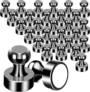 MIKEDE 30Pcs Fridge Magnets, Refrigerator Magnets St...