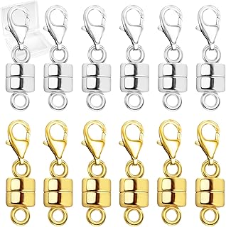 MKCYD Magnetic Necklace Clasp with Lobster Clasp,14K...