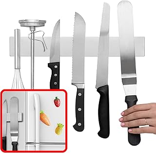 Modern Innovations 12 Inch Magnetic Knife Holder for...