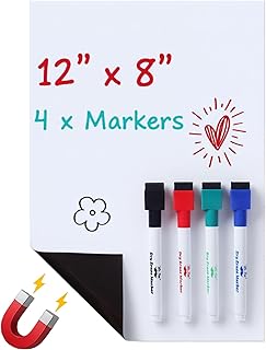 Mr. Pen- Small Magnetic Dry Erase Board Sheet for Re...