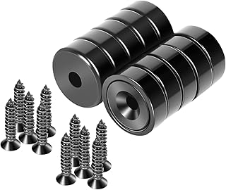 Neosmuk Magnets with Screws,40lbs+ Heavy Duty Rare E...