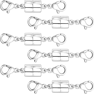 OHINGLT Magnetic Necklace Clasps and Closures with D...