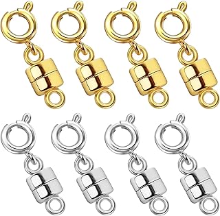 OHINGLT Strong Magnetic Necklace Clasps and Closures...