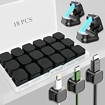 Pack Cord Organizer Holder,Magnetic Cable Clips Mana...
