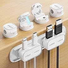 Pack Magnetic Cable Clips [1s OpenLock], Laitver Cor...