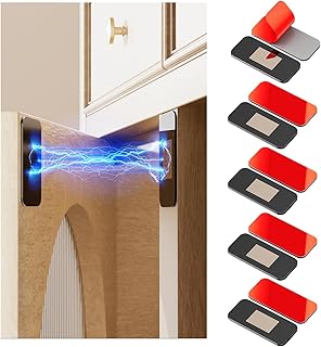 Pack Magnetic Door Catch, Ultra Thin Cabinet Door Ma...