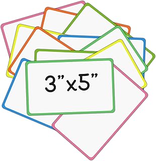 Pack Magnetic Dry Erase Labels 3x5 Inches - Reusable...