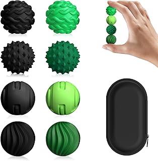 Pack Silicone Magnetic Sensory Fidget Balls, Stress Relief Toys for Adults and T