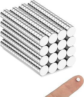 Pack Small Magnets, 0.2x0.08Inch Refrigerator Magnets Rare Earth Magnet Neodymiu