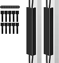 Pack Steel Magnetic 14-Inch Cable Management Channel...